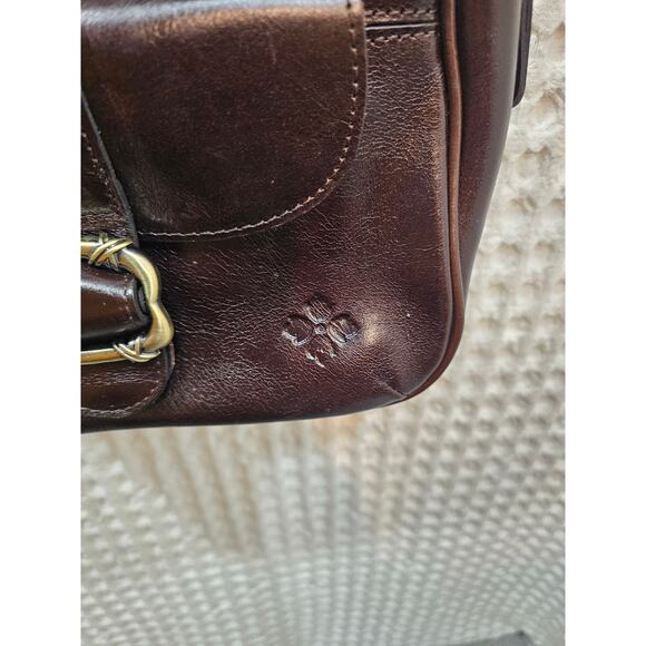 Patricia Nash Ovodda Leather Satchel Bag- duster bag included - Picture 5 of 10
